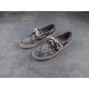 Sperry's Top Siders New Women's Size 9M‎ Loafers Lace Up Slip On Blue Silver